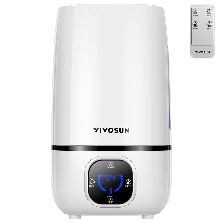 VIVOSUN Air Humidifier 4L Cool Mist Humidifier, Indoor Ultrasonic Humidifier