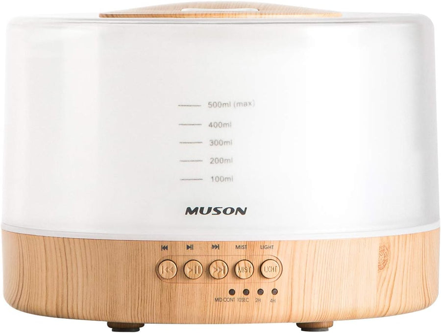 Transform Your Space with the Smile 1 Essential Oil Diffuser & Sound Machine – Aromatherapy, Cool Mist Humidifier, and Relaxing Sounds for a Peaceful Atmosphere