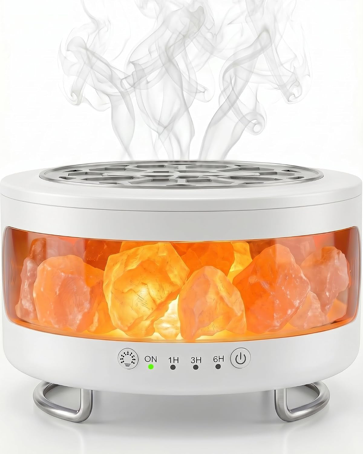 Essential Oil Diffuser with Himalayan Salt Lamp, Scent Diffusers for Home